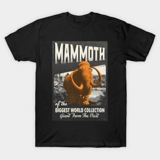 Mammoth Retro Art - The Biggest World Collection / Giant From The Past T-Shirt